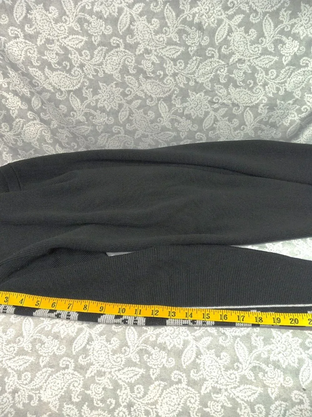 Vtg Morbid Threads Sweater Pullover Slipover Woman's XL Skull Sleeves 90's RARE - Picture 6 of 6